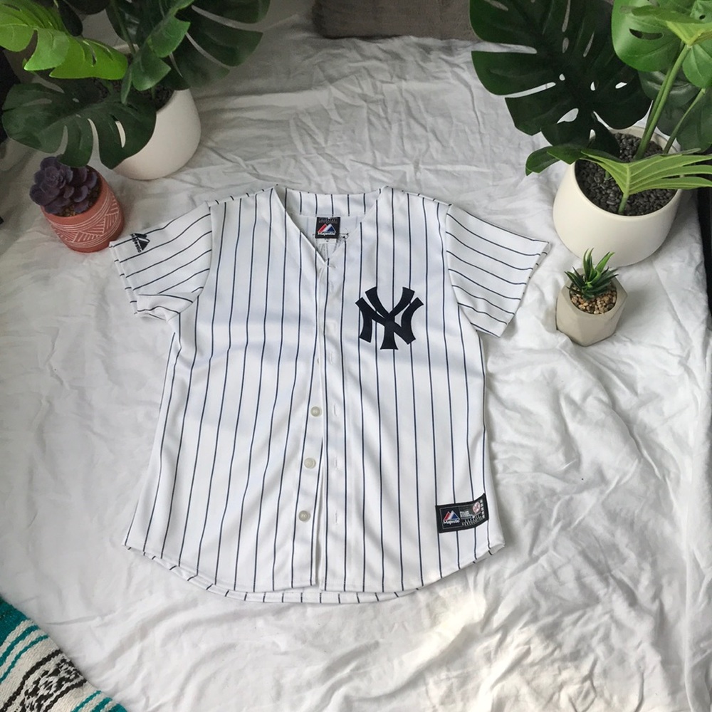 Yankees Cano button up jersey